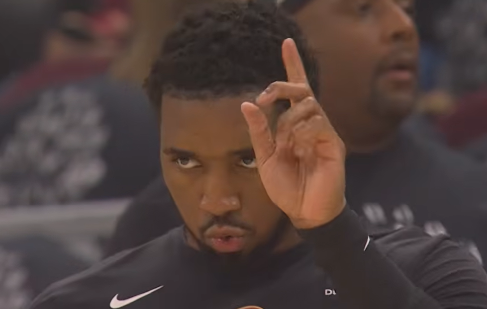 Donovan Mitchell screen shot 2026 NBA playoffs
